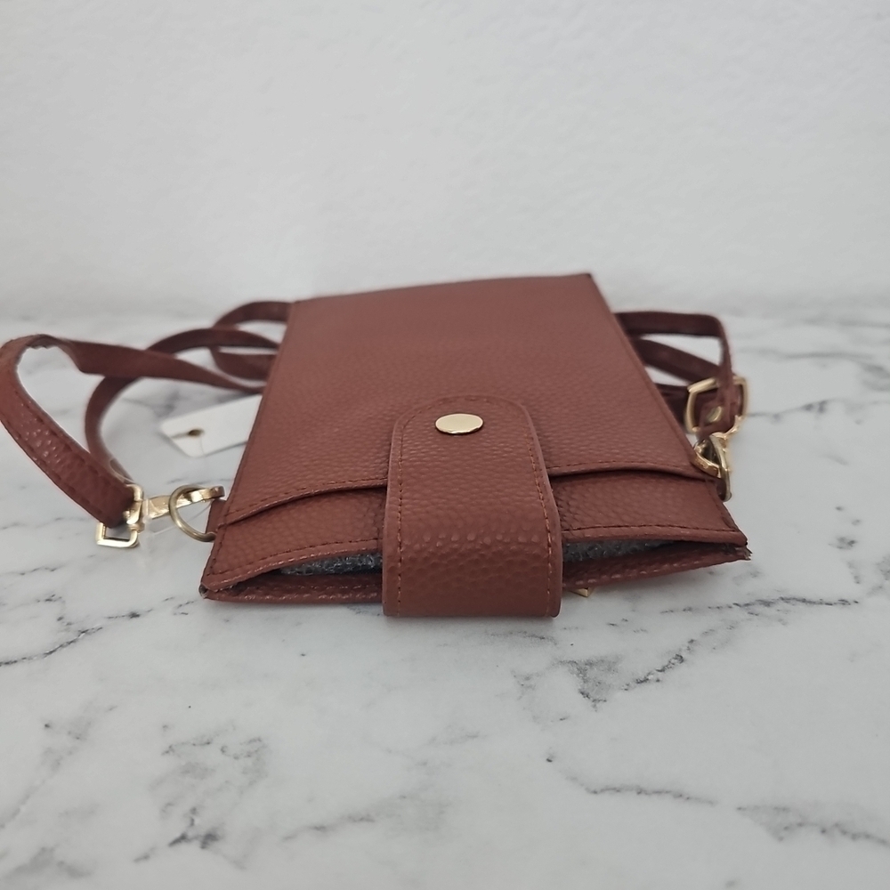 Styline Smartphone Pouch Color Mahogany  Smartphone Shoulder Smartphone Pouch - Picture 4 of 6